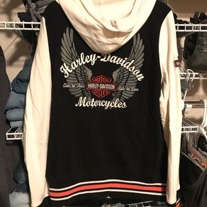Harley Davidson zip hoodie